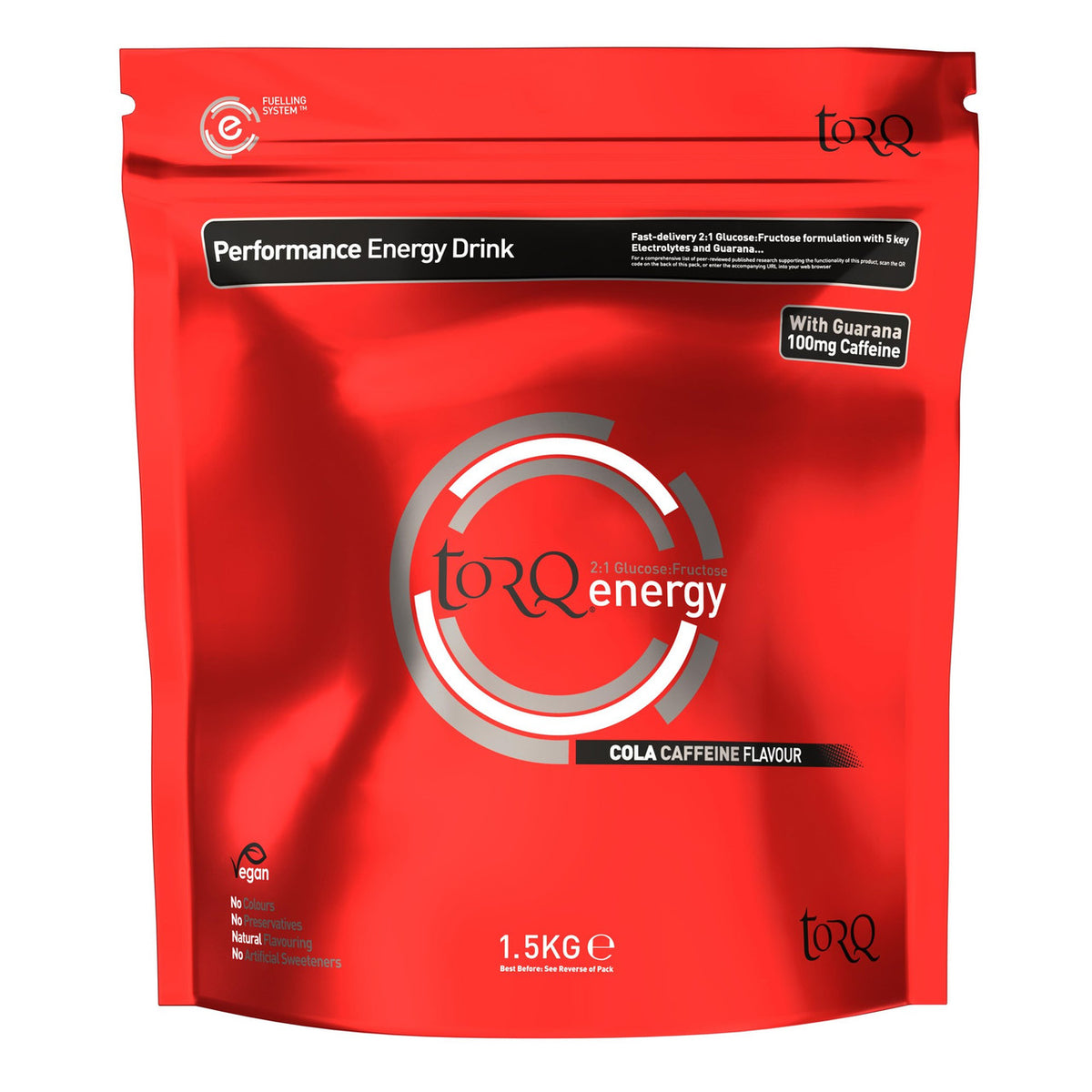 Torq Caffeine Energy Drink 1.5kg - Cola Flavour