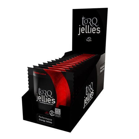 TORQ Nutrition Energy Jellies Available In 3 Natural Flavours Box of 15 Packs