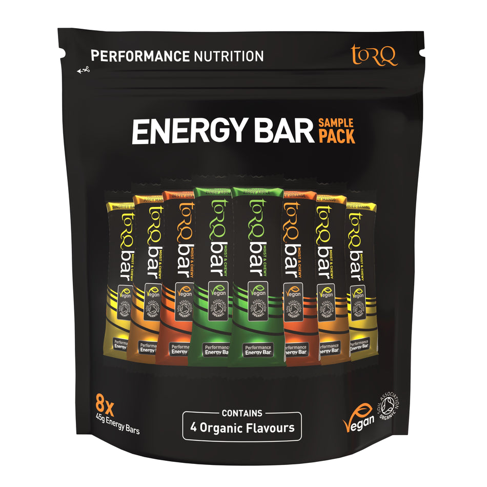 TORQ Organic Bar Sample 8 Pack