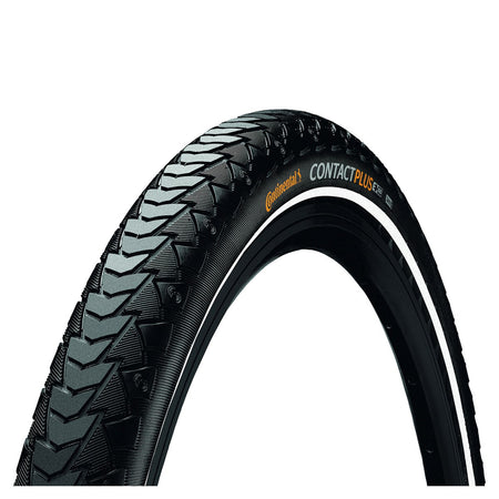 Continental Contact Plus Wired Tyre In Black/Reflex