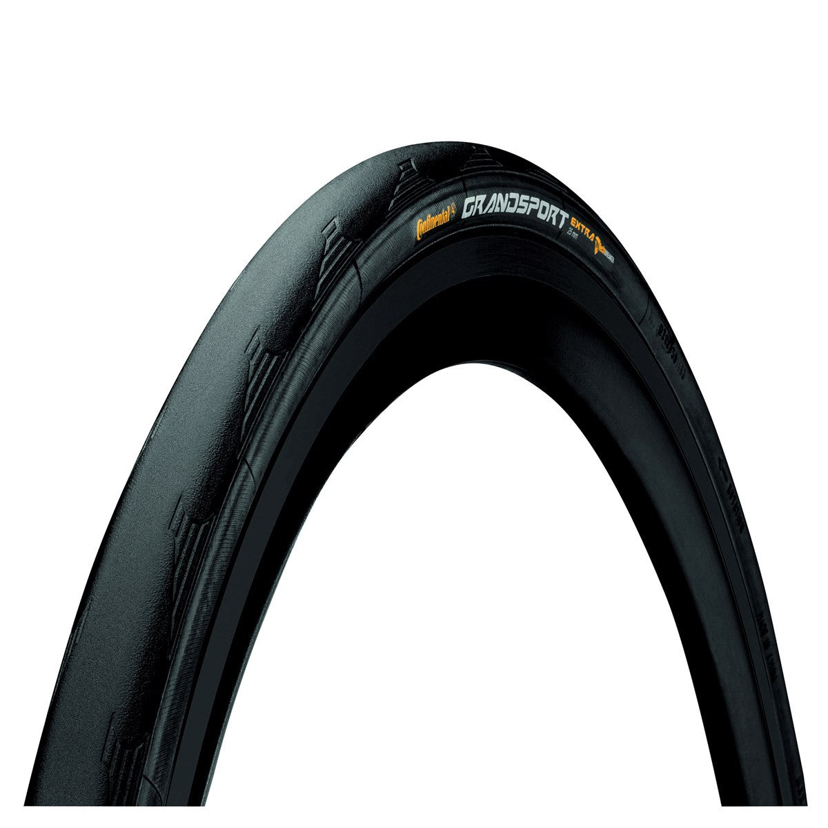 Continental Grand Sport Extra Puregrip Folding Road Tyre In Black