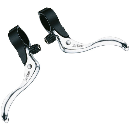 Tektro RL726 Cyclo Cross Top Mount 26mm Brake Levers In Silver/Black