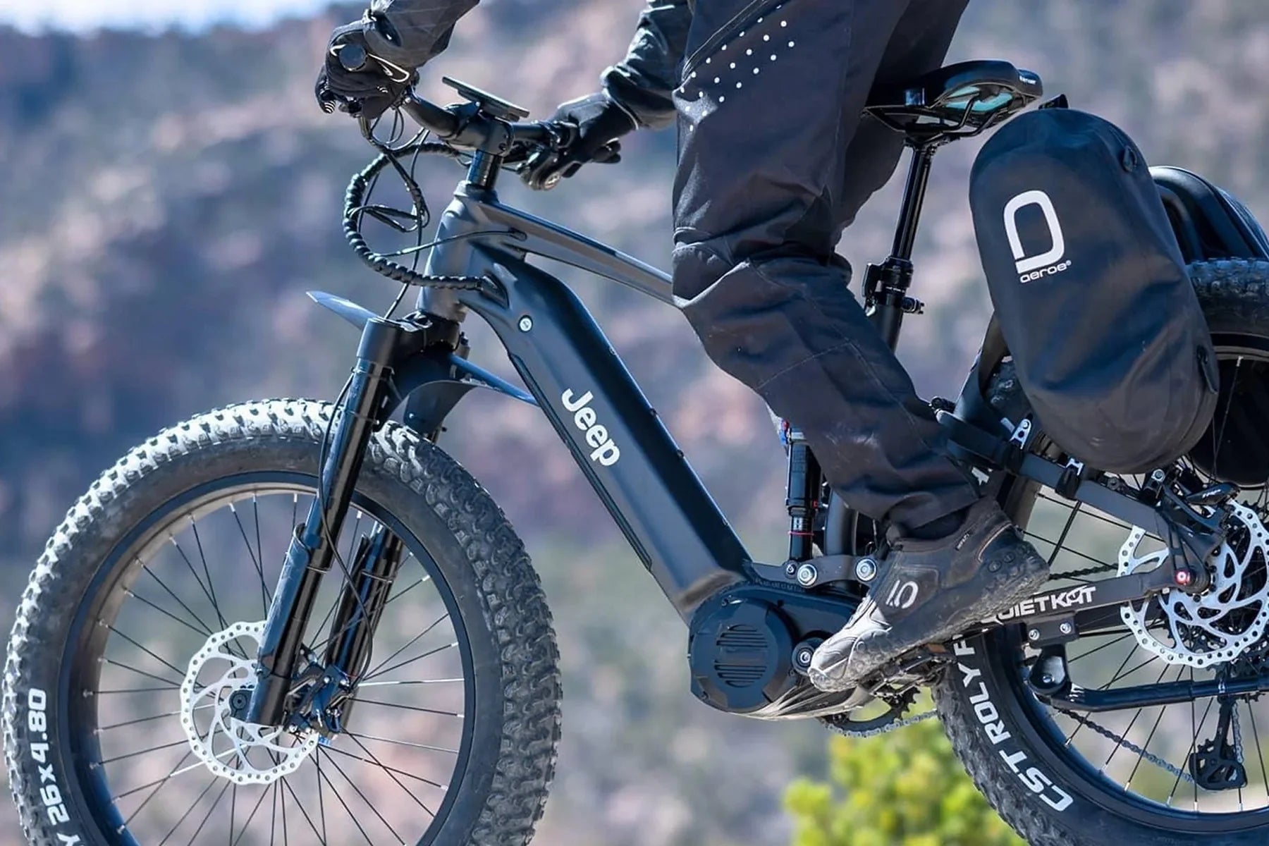 Aeroe Spider Fat Tyre E-Bike Cargo Bicycle Rear Rack