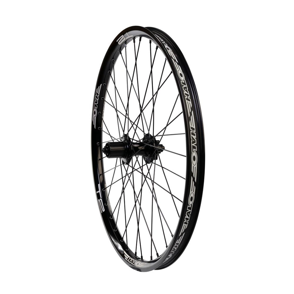 Halo T2 24" Bicycle MTB Wheels - Black