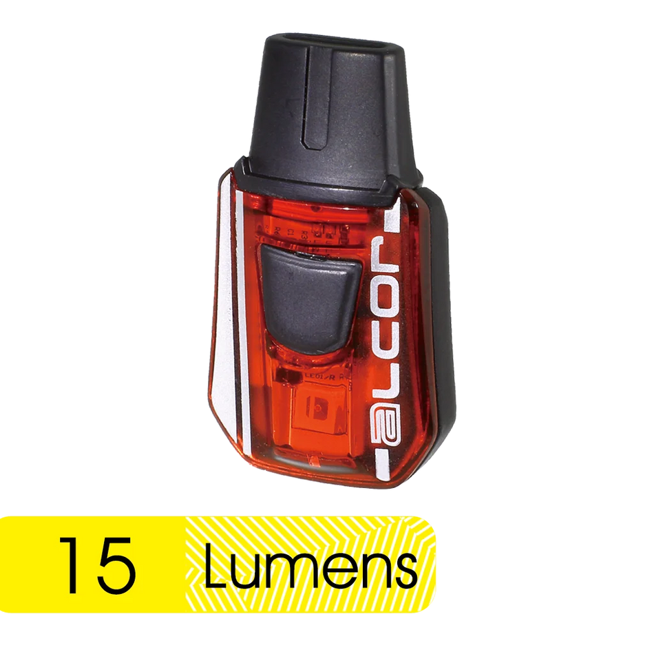 Moon Alcor 15 Lumen Rear Bicycle Light