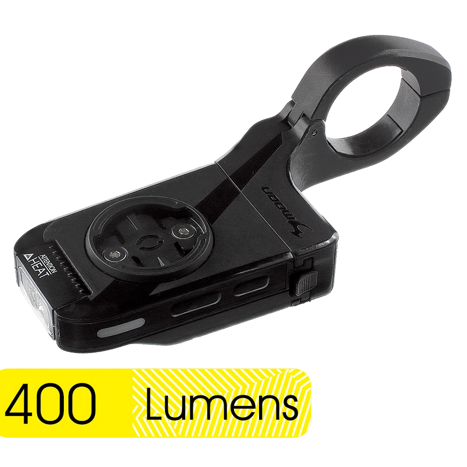 Moon MX-HM 400 Lumen Front Light Garmin Wahoo Bryton Compatible