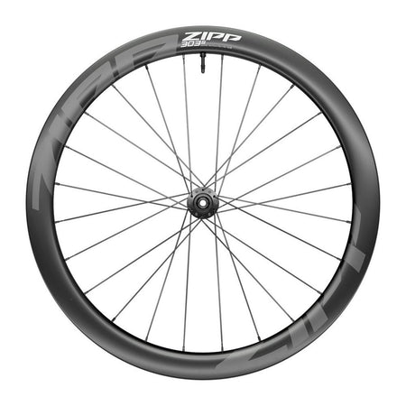 ZIPP 303 S Carbon Tubeless Ready Disc Brake Center Lockring 700C Front Wheel 24Spokes 12 X 100mm A1