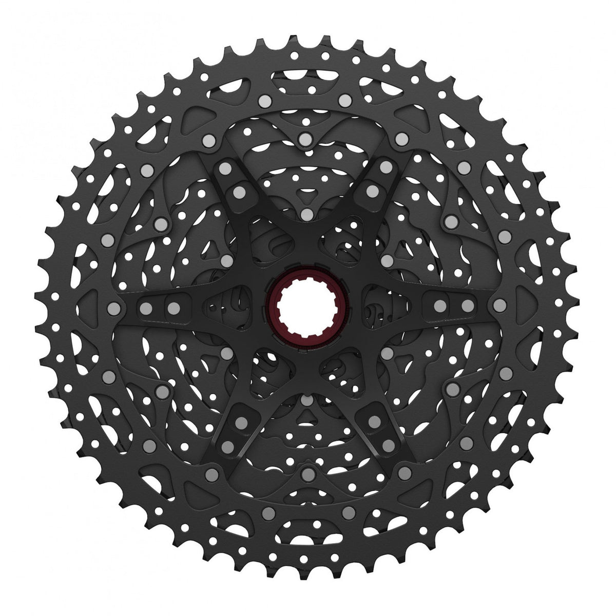 Sunrace CSMZ800 12 Speed Wide Ratio Cassette 11-51 In Black - Shimano Compatible