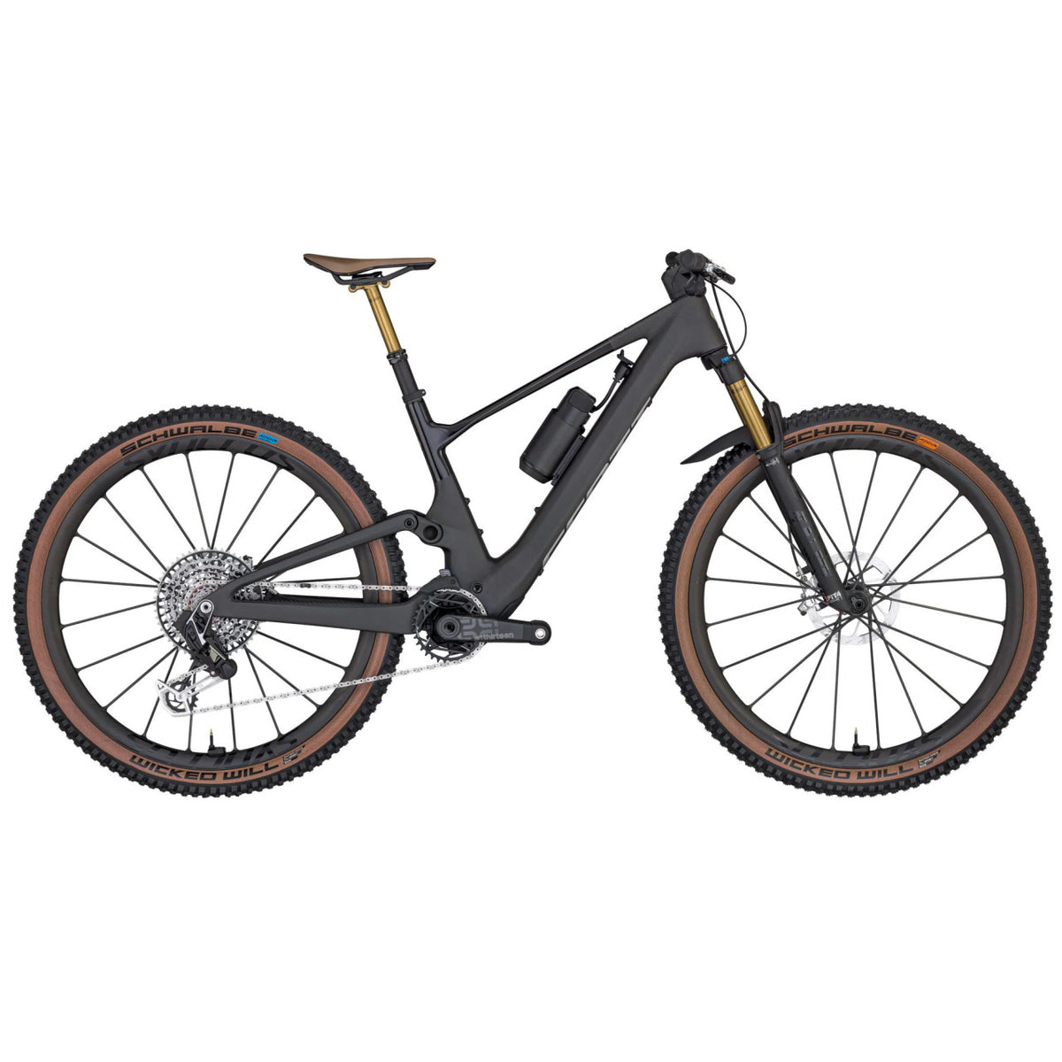 Scott Lumen eRIDE 900 SL TR Full Suspension E-MTB Bike - Carbon Black