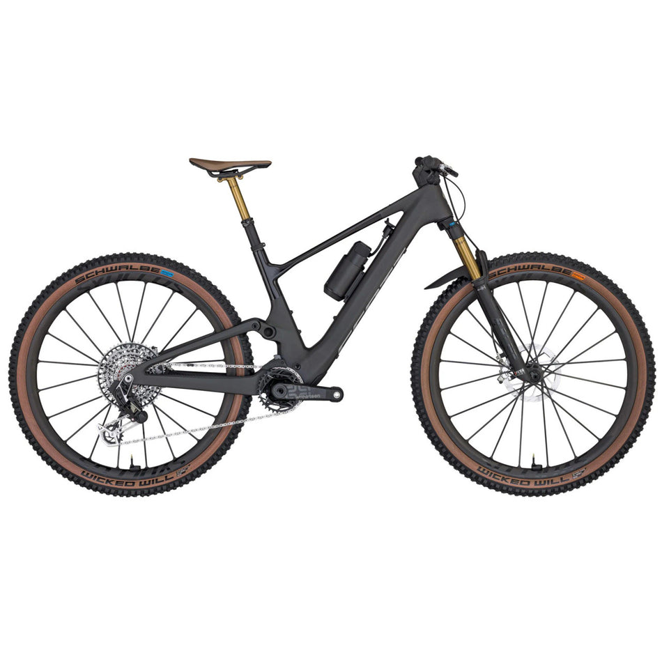 Scott Lumen eRIDE 900 SL TR Full Suspension E-MTB Bike - Carbon Black