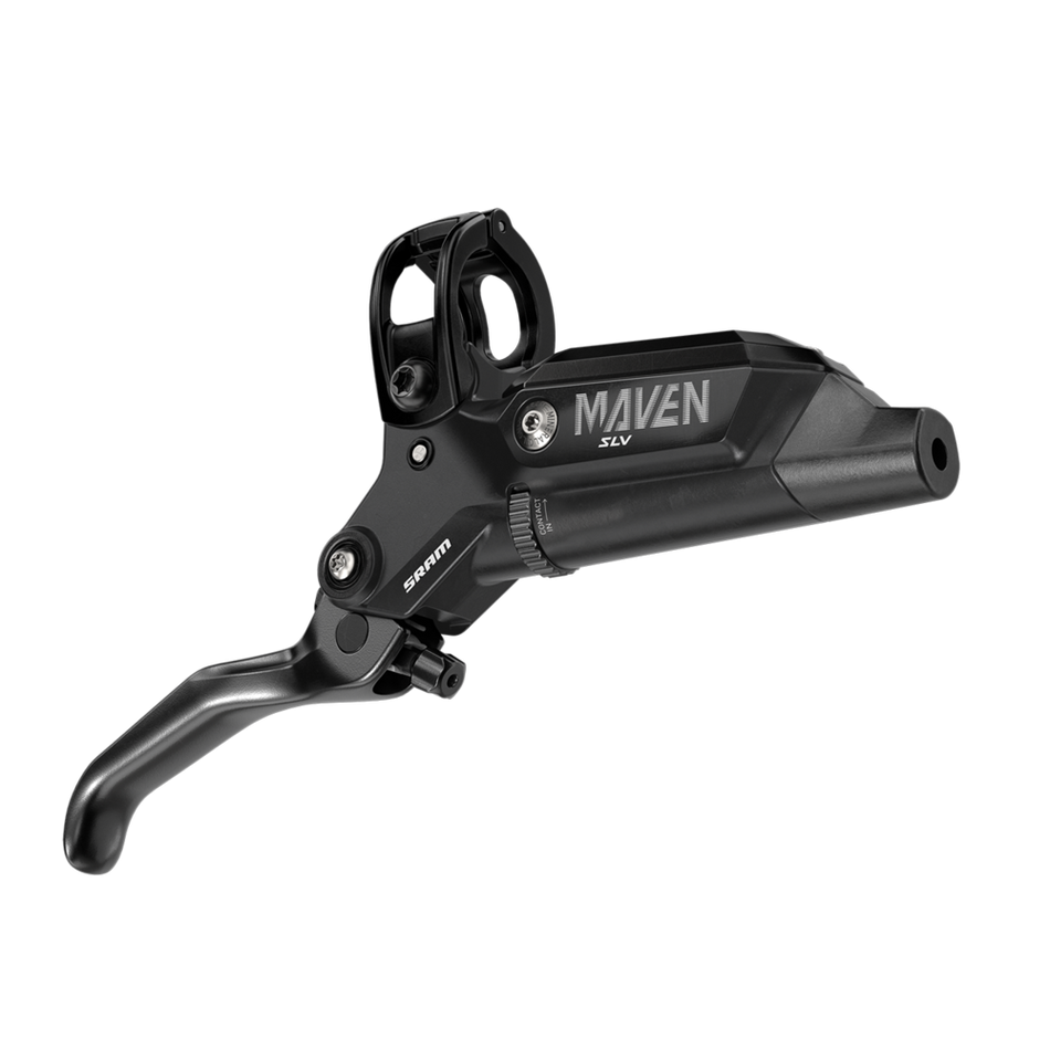 SRAM Maven Silver Stealth Disc Brake Lever & Caliper In Black Includes MMX Clamp