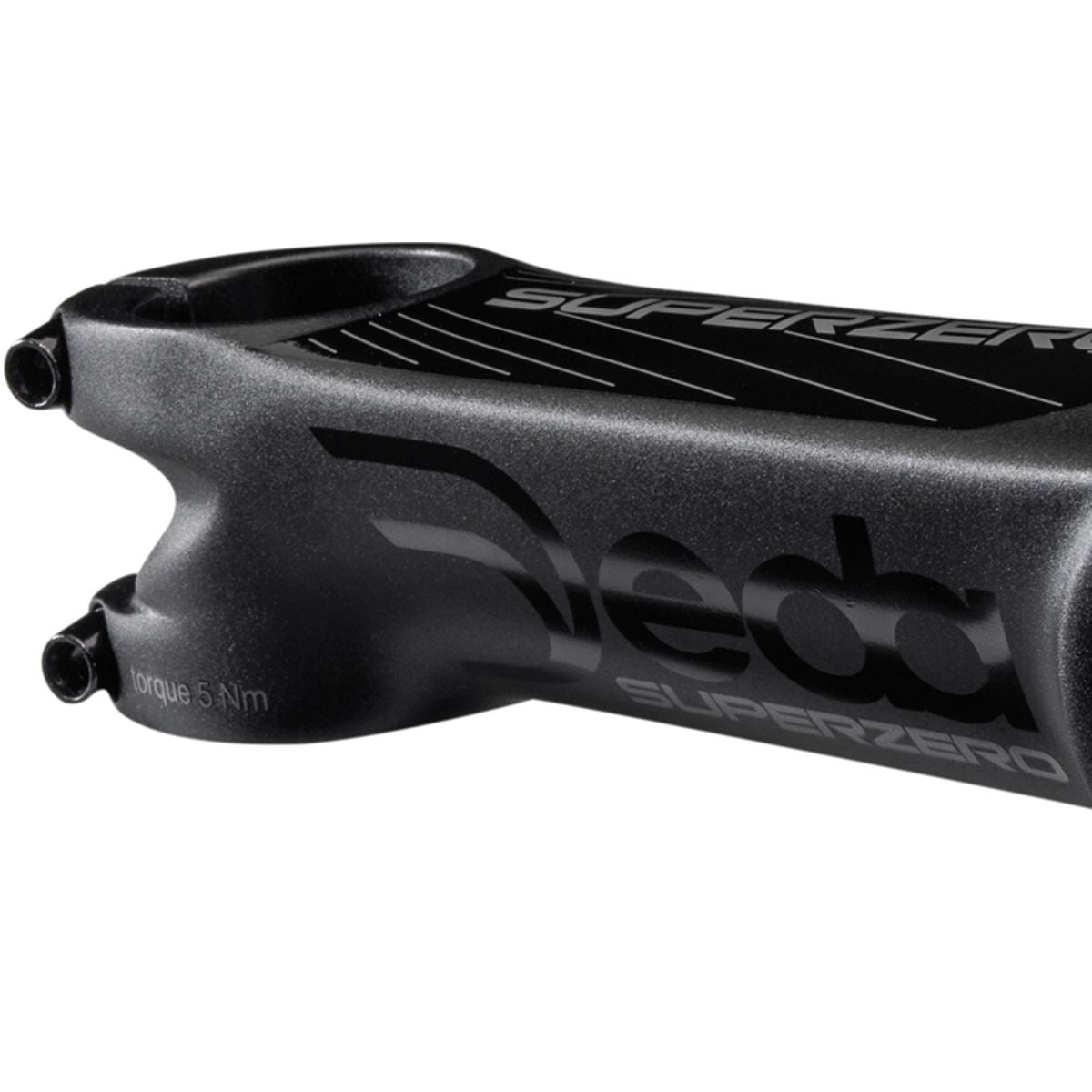 Deda Elementi Superzero Stem | Polish On Black | 31.7mm Clamp | All Sizes | RRP £107.99