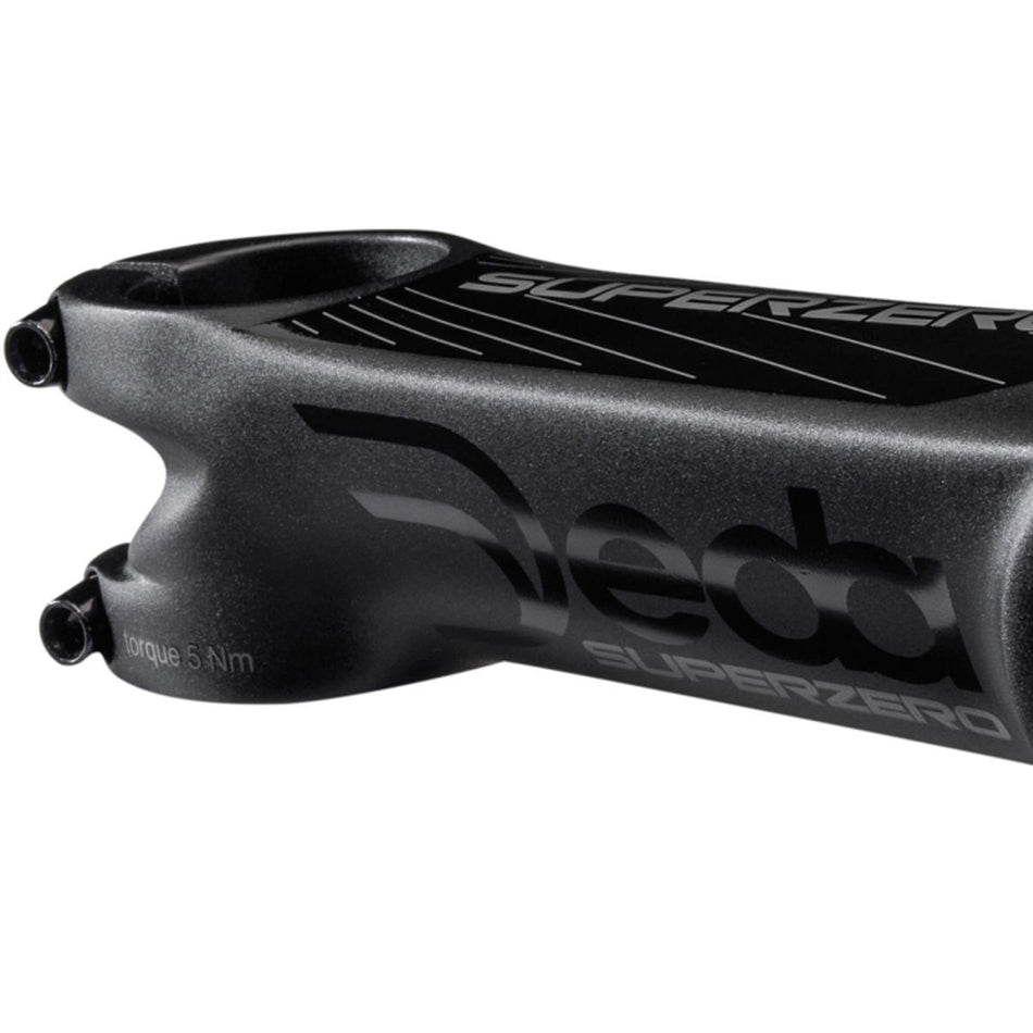 Deda Elementi Superzero Stem | Polish On Black | 31.7mm Clamp | All Sizes | RRP £107.99