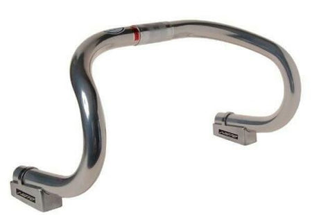 Nitto B125AA Track Alloy Handlebars | 25.4mm Clamp | 400mm | Silver
