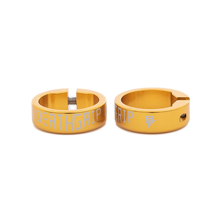 DMR DeathGrip Mountain Bike Replacement Handlebar Grip Collars x 2 *** New Colours Added ***