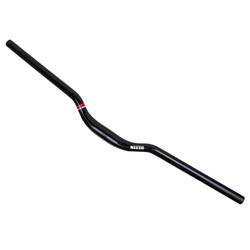Nitto B809SSB MTB Riser Bicycle Handlebars 31.8mm Clamp | 730mm Wide | Black