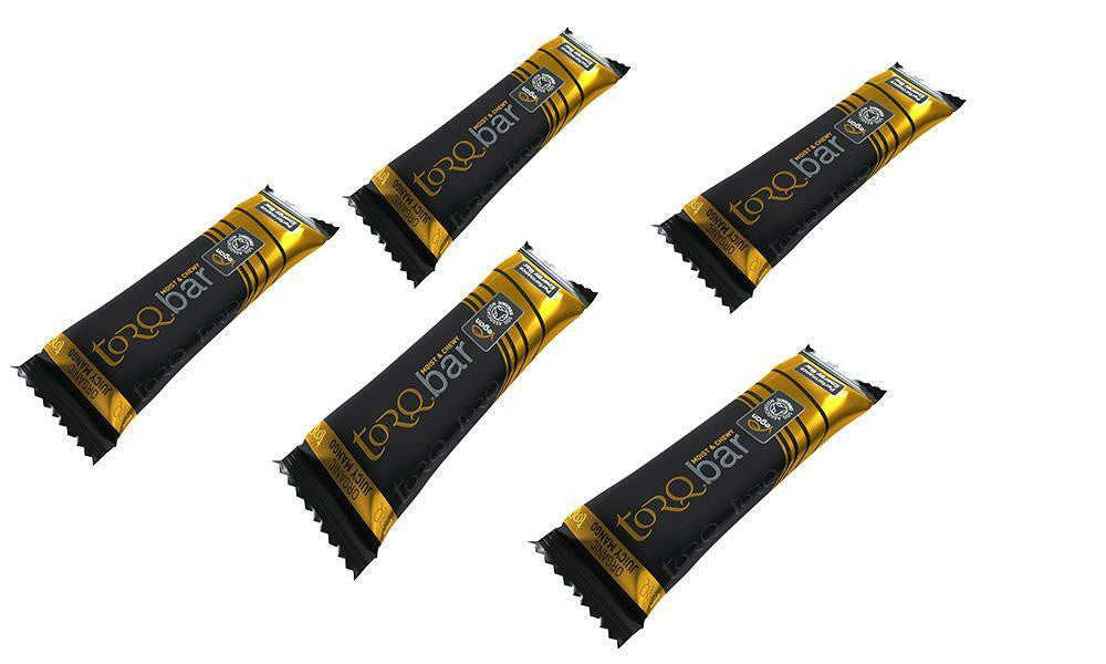 TORQ Organic Energy Bar x5 All Flavours Available
