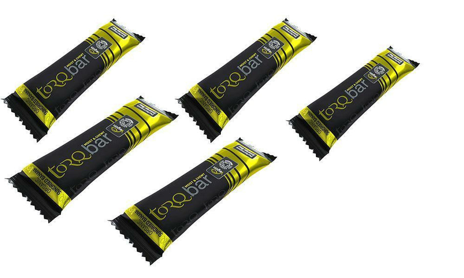 TORQ Organic Energy Bar x5 All Flavours Available