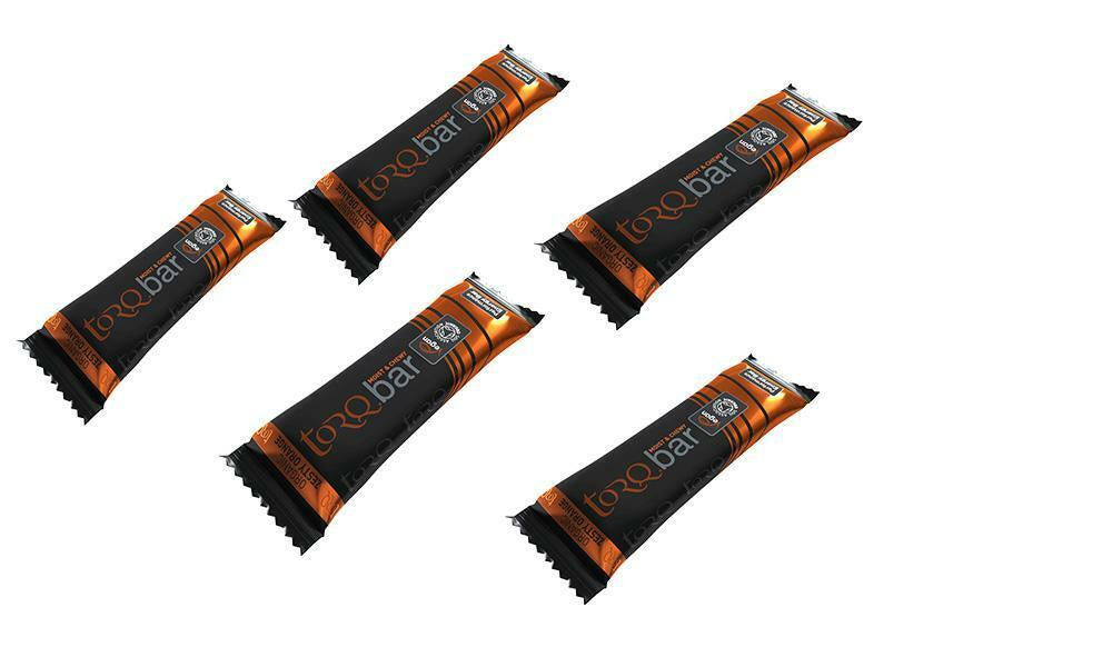 TORQ Organic Energy Bar x5 All Flavours Available
