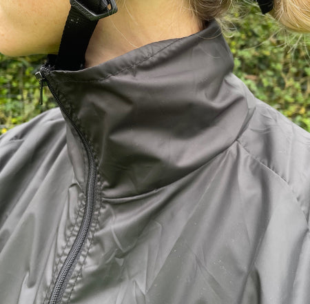 HUDS Super Waterproof Packable Lightweight Unisex Jacket 140g In Black