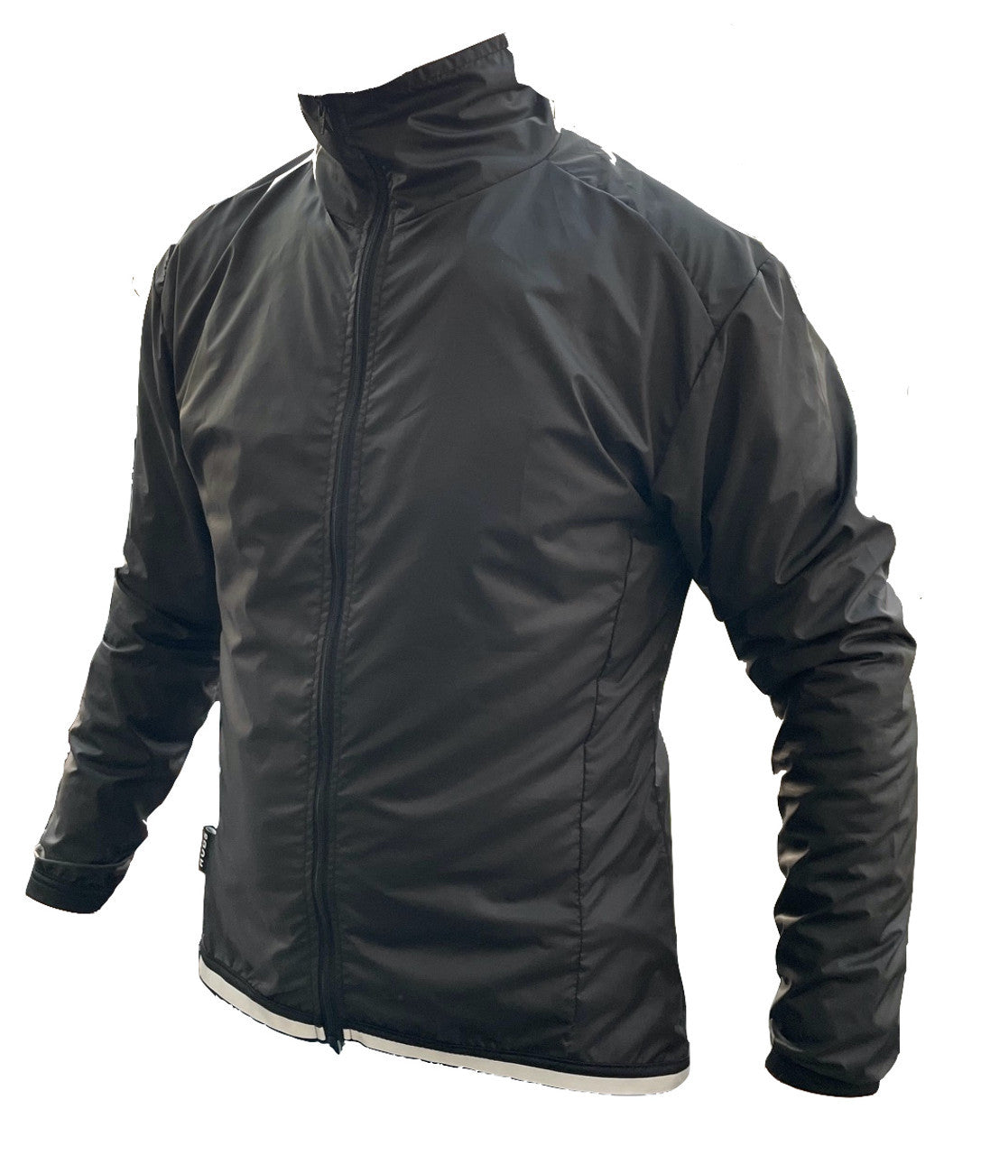 HUDS Super Waterproof Packable Lightweight Unisex Jacket 140g In Black