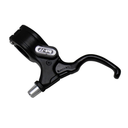 Dia Compe Tech 77 DJ 22.2mm BMX lever in black for dirt style handlebars, right hand, double bent design