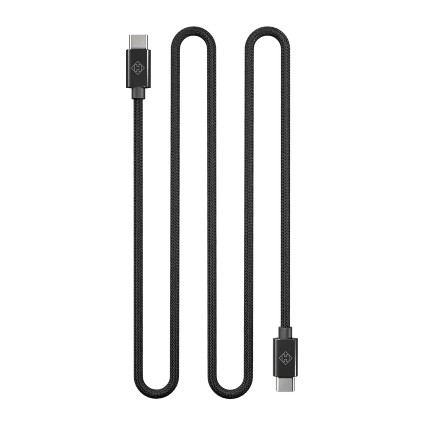 Hammerhead USB C Charging Cable for Hammerhead Karoo devices, featuring a sleek braided design for durability.