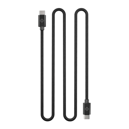 Hammerhead USB C Charging Cable for Hammerhead Karoo devices, featuring a sleek braided design for durability.