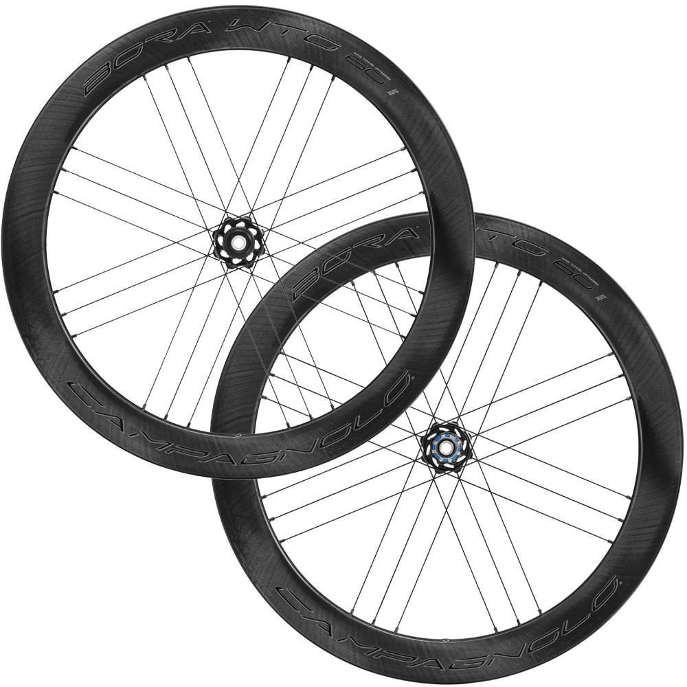 Campagnolo Bora WTO 60 Rim Brake 2-Way Road Carbon Wheelset - WH19-BOWTOFR60DK