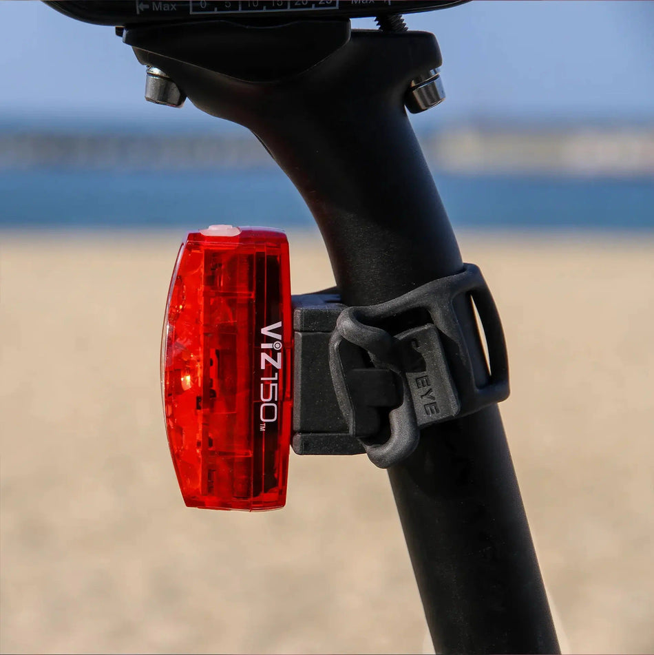 CatEye VIZ 150 USB-C Rechargeable Rear Bicycle Light | MTB ROAD GRAVEL