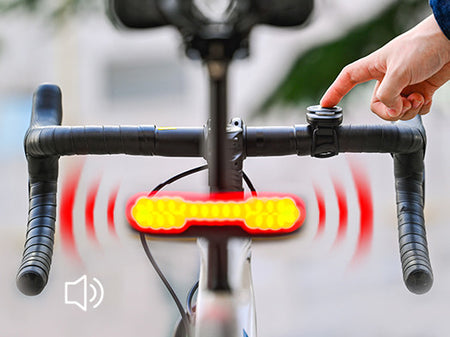 Ravemen NT101 Commuter Signal 160 Lumens Bicycle Rear Light With Bike Turn Signals & Brake Detection