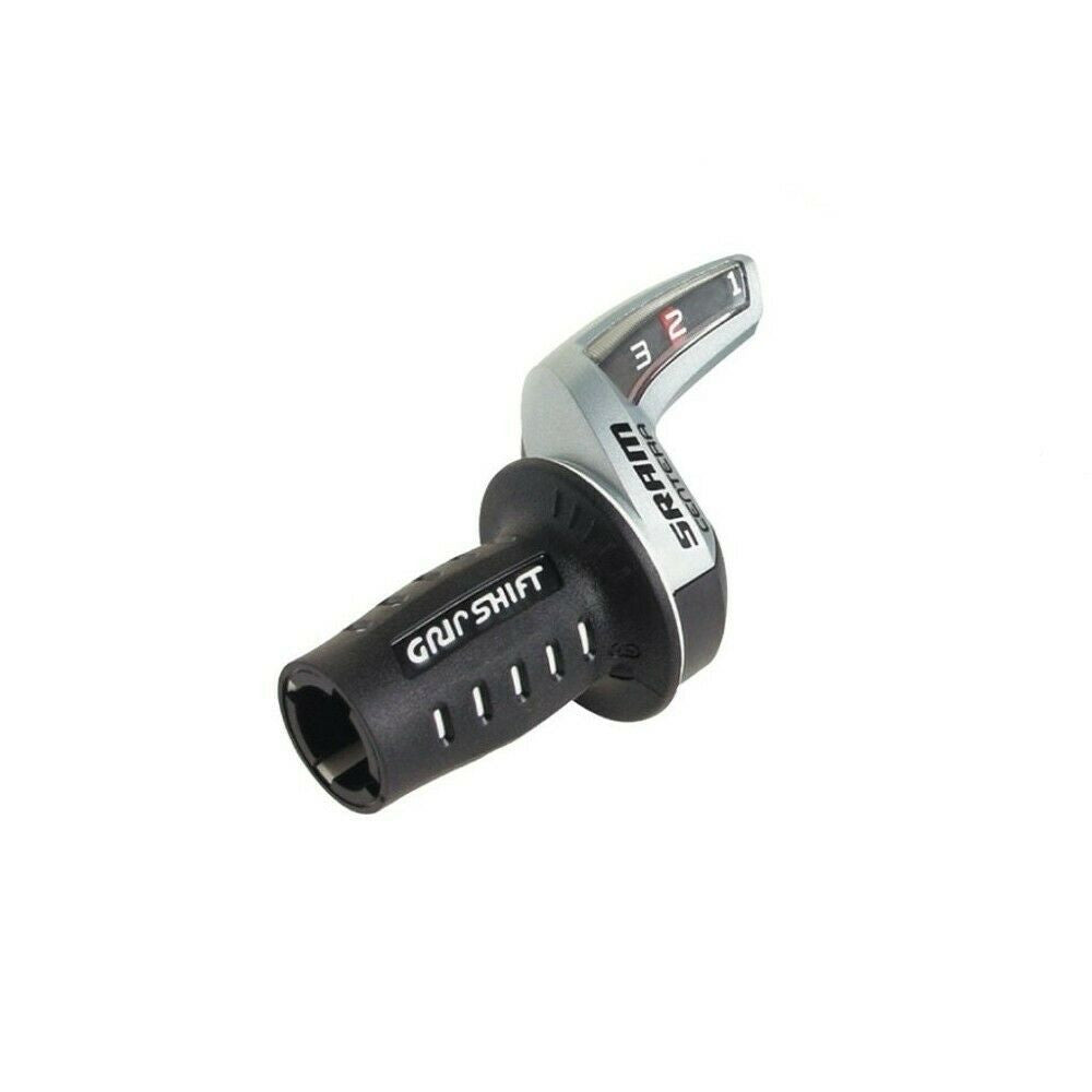 Sram Centera Left Hand MTB Twist Shifter - 3 Speed Front - Shimano Compatible