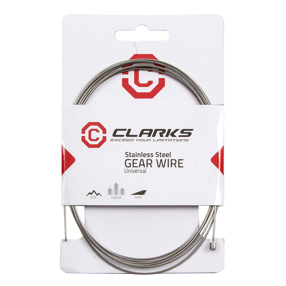 Clarks Stainless Steel MTB / Hybrid / Road Gear Inner Cable 2275mm