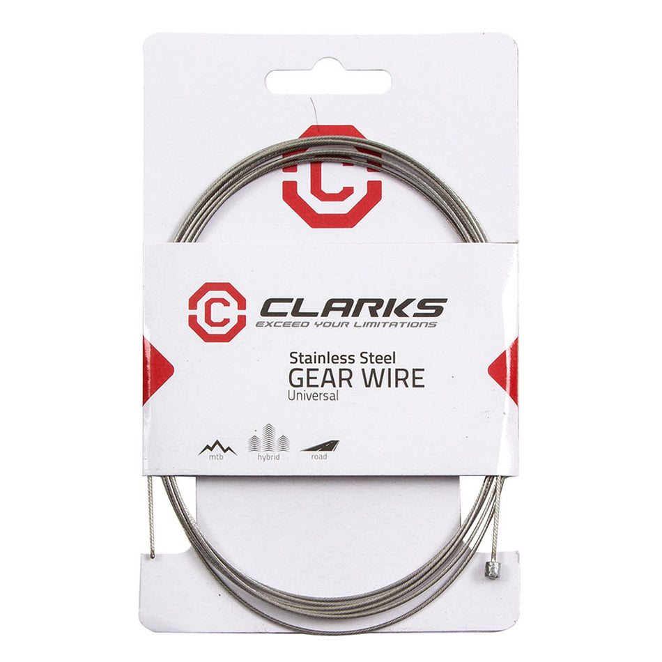 Clarks Stainless Steel MTB / Hybrid / Road Gear Inner Cable 2275mm