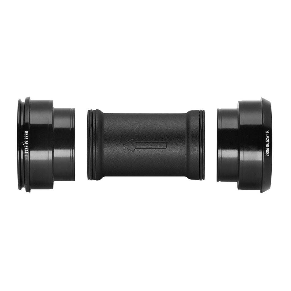 Campagnolo QCK-Tech bottom bracket cups displayed in black, designed for 13 Speed Wireless groupset.