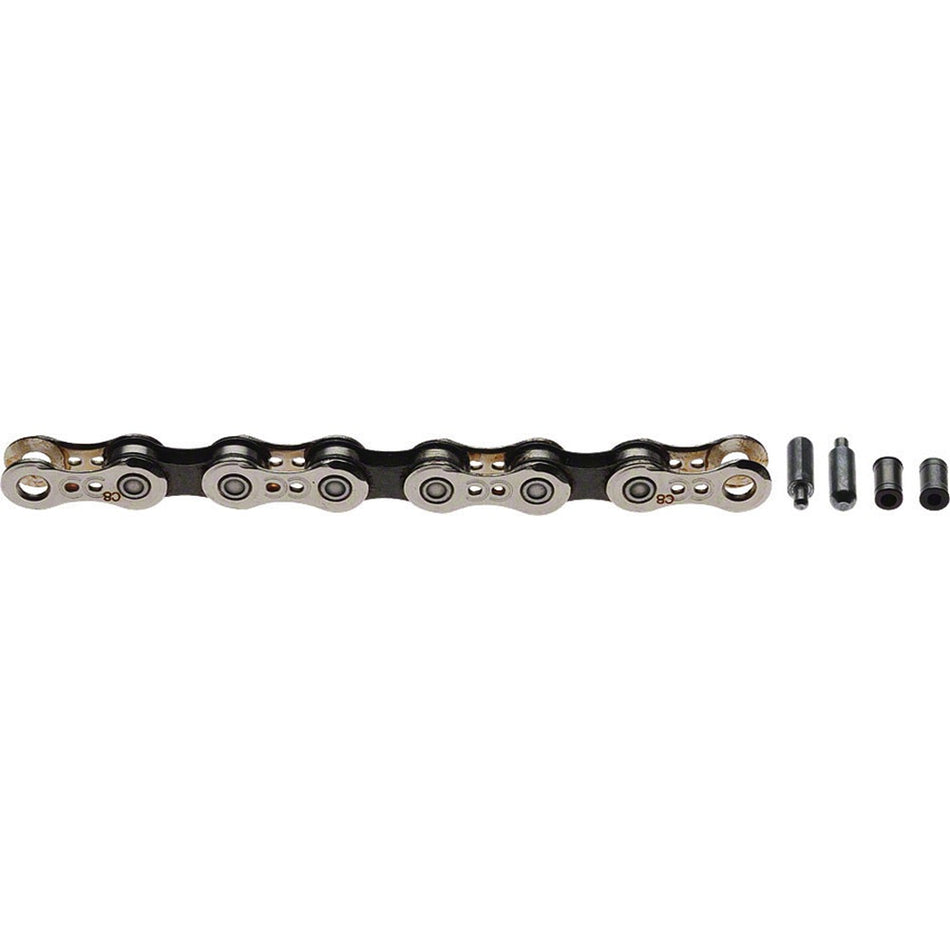 Campagnolo 10 speed chain joining links including chainlinks and replacement pins.