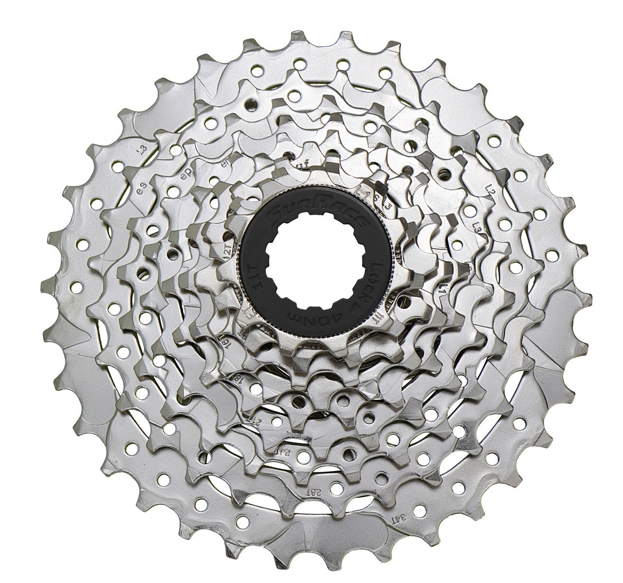 SunRace CSM96 9 Speed Nickel Finished MTB Cassette