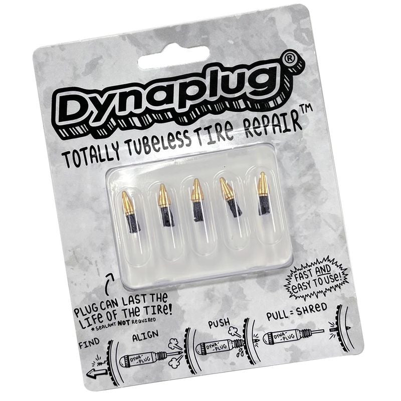 Dynaplug 5 x Soft Nose Tip Plugs For Road Air System Only