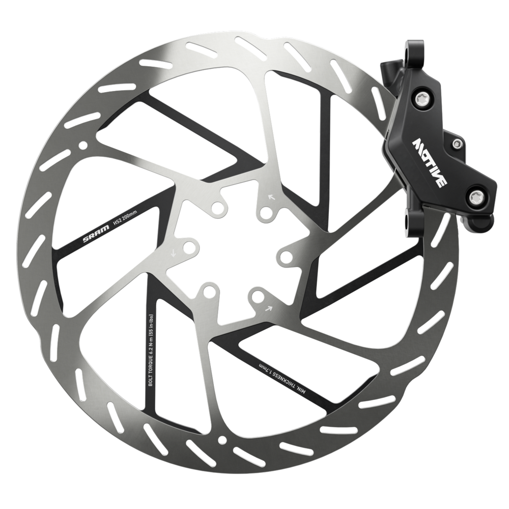 SRAM Motive Bronze Disc Brake Lever & Caliper In Diffusion Black Includes MMX Clamp