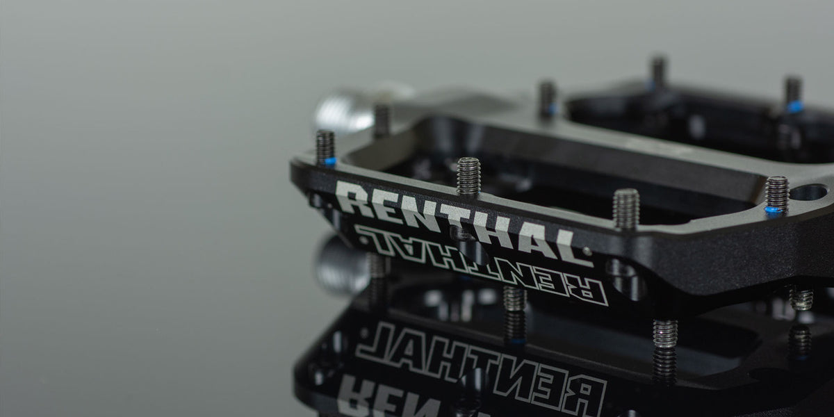 Renthal Revo-F Flat MTB Downhill Platform Pedals | Black