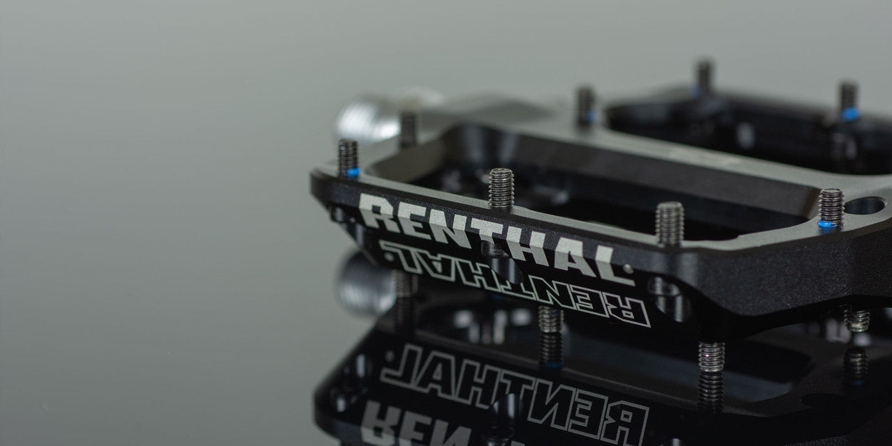 Renthal Revo-F Flat MTB Downhill Platform Pedals | Black