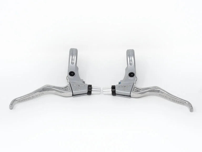 Dia-Compe SS-6 MTB Old School BMX Brake Levers In Silver