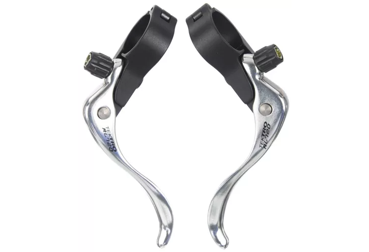Tektro RL720 Cyclo Cross Top Mount 24mm Brake Levers In Silver/Black