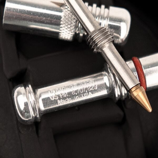 Dynaplug Micro Racer Tubeless Bicycle Tyre Repair Kit - Polished Silver