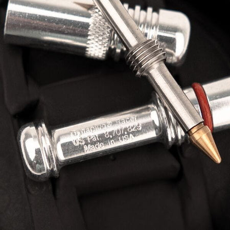 Dynaplug Micro Racer Tubeless Bicycle Tyre Repair Kit - Polished Silver