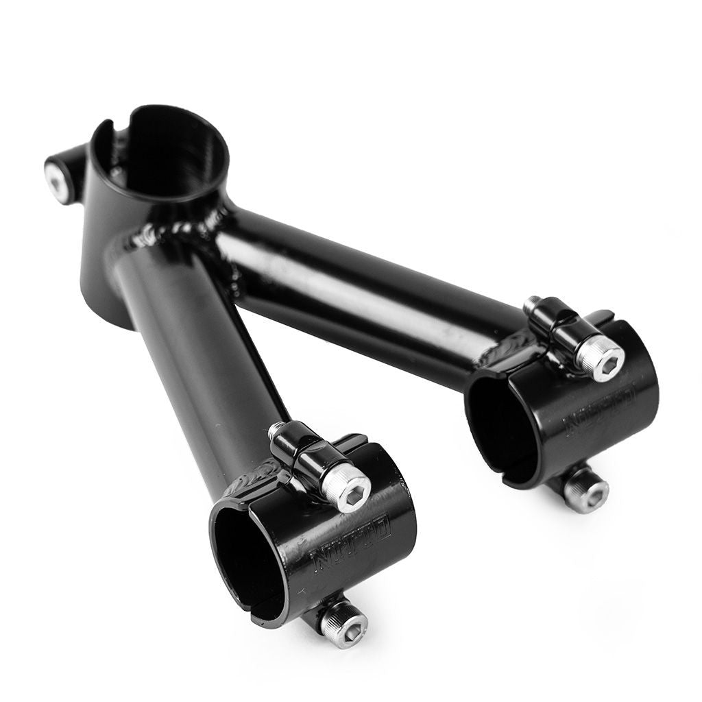 Nitto V-5 Ahead Handlebar Stem | 25.4mm Clamp | Black