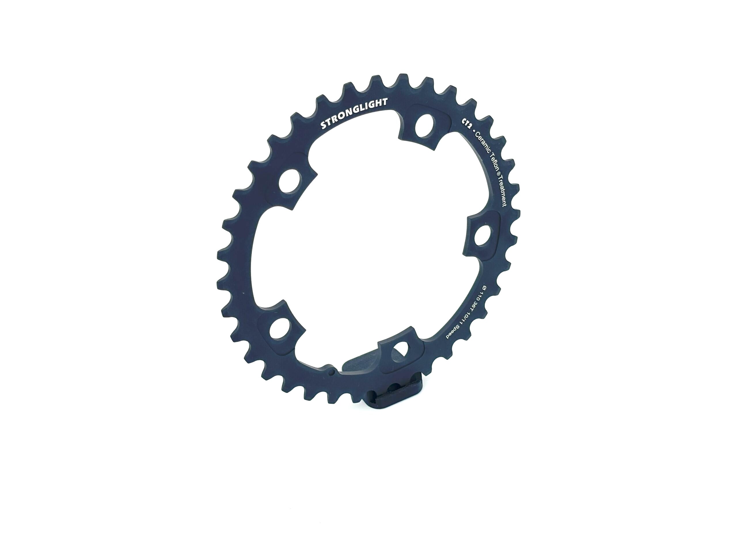 Stronglight Dura Ace 7950 110 BCD 5-Arm Chainring for Shimano, 7075 T6 material, suitable for 10/11 speed.