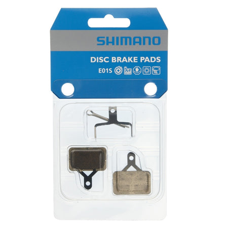 Shimano E01S Sintered Steel Backed Disc Brake Pads For DEORE BR-M575, BR-M486, BR-M485