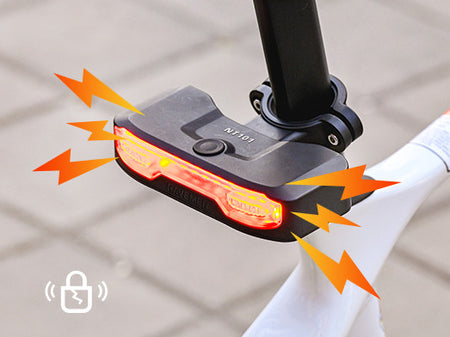 Ravemen NT101 Commuter Signal 160 Lumens Bicycle Rear Light With Bike Turn Signals & Brake Detection