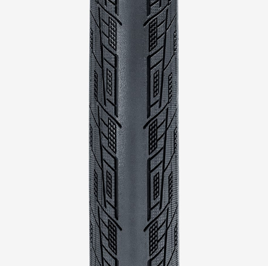 Tioga Fastr-X BMX race tyre showing detailed tread pattern for optimal grip and performance.